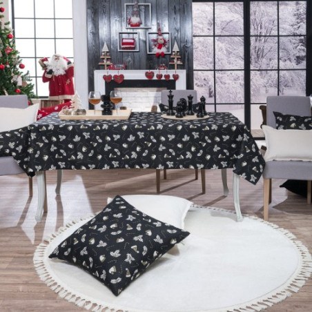 Χριστουγεννιάτικη Τραπεζομάντηλο Teoran Saxen 06 140x220