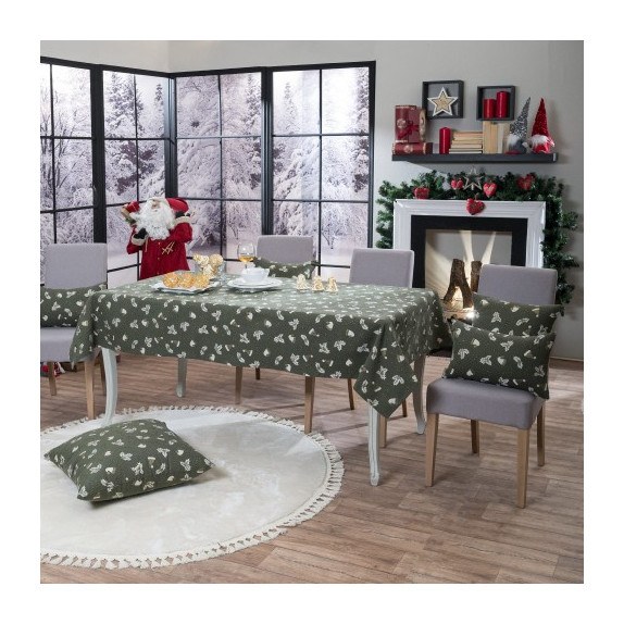 Χριστουγεννιάτικη Τραπεζομάντηλο Teoran Saxen 13 135x135