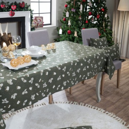 Χριστουγεννιάτικη Τραπεζομάντηλο Teoran Saxen 13 135x135