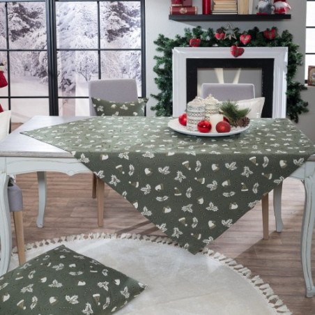 Χριστουγεννιάτικη Τραπεζομάντηλο Teoran Saxen 13 135x180