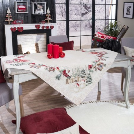 Χριστουγεννιάτικη Τραπεζομάντηλο Teoran Gurten 140x140