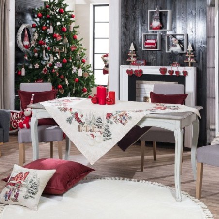 Χριστουγεννιάτικη Τραπεζομάντηλο Teoran Gurten 140x140