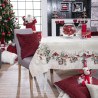 Χριστουγεννιάτικη Τραπεζομάντηλο Teoran Gurten 140x180