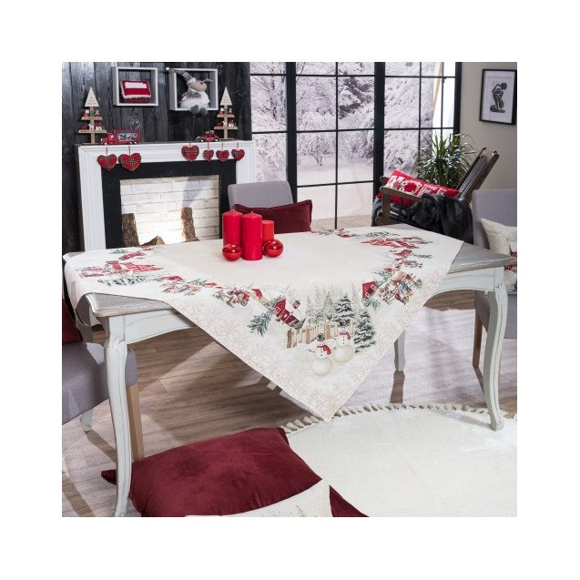 Χριστουγεννιάτικη Τραπεζομάντηλο Teoran Gurten...