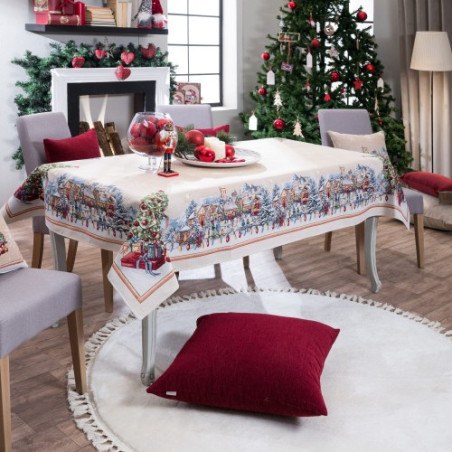 Χριστουγεννιάτικη Τραπεζομάντηλο Teoran Ennsdorf 140x220