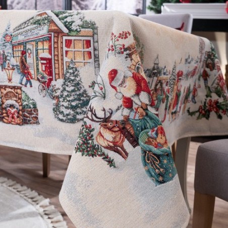 Χριστουγεννιάτικη Τραπεζομάντηλο Teoran Strassen 140x140