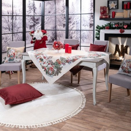 Χριστουγεννιάτικη Τραπεζομάντηλο Teoran Strassen 140x140