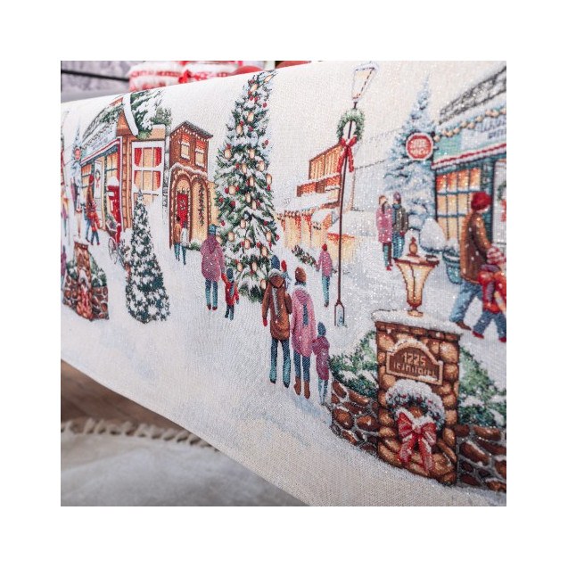 Χριστουγεννιάτικη Τραπεζομάντηλο Teoran...