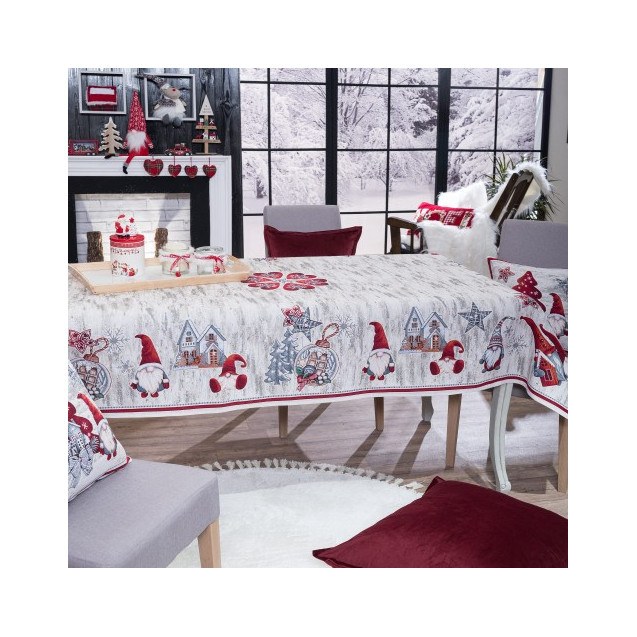Χριστουγεννιάτικη Τραπεζομάντηλο Teoran Elf -...