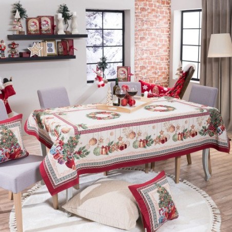 Χριστουγεννιάτικη Τραπεζομάντηλο Teoran Mondsee 140x180