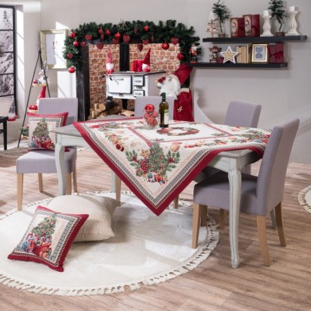 Χριστουγεννιάτικη Τραπεζομάντηλο Teoran Mondsee 140x180