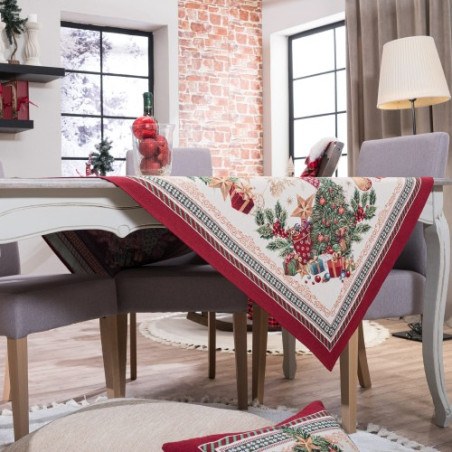 Χριστουγεννιάτικη Τραπεζομάντηλο Teoran Mondsee 140x180