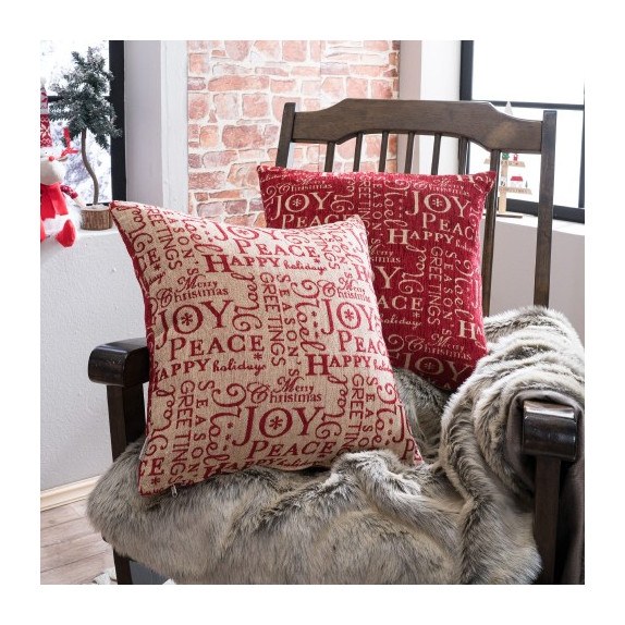 Χριστουγεννιάτικη Μαξιλαροθήκη Διακόσμησης Δαπέδου Teoran...