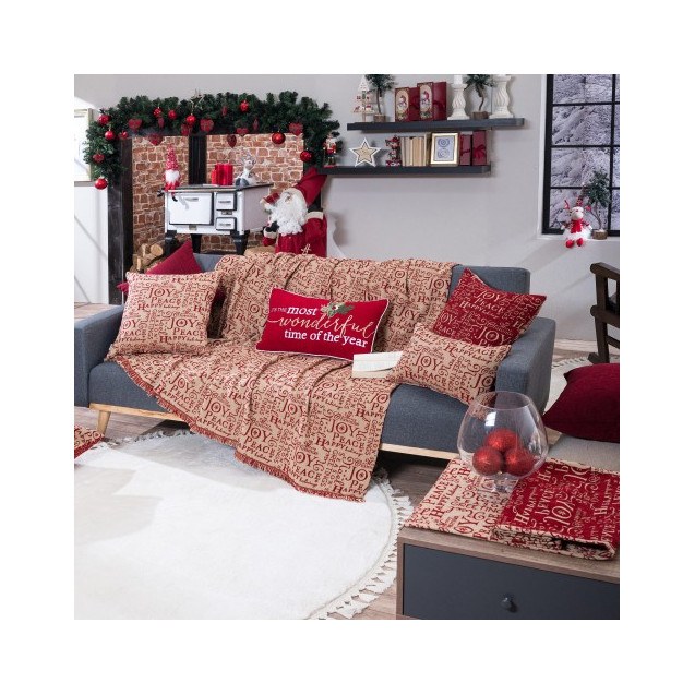 Χριστουγεννιάτικο Ριχτάρι Πολυθρόνας Teoran...