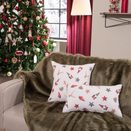 Χριστουγεννιάτικη Μαξιλαροθήκη Διακόσμησης Teoran Hilden 45x45