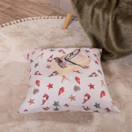 Χριστουγεννιάτικη Μαξιλαροθήκη Διακόσμησης Teoran Hilden 45x45