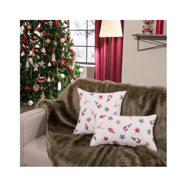Χριστουγεννιάτικο Μαξιλάρι Διακόσμησης Teoran...