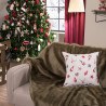 Χριστουγεννιάτικη Μαξιλαροθήκη Διακόσμησης Δαπέδου Teoran Hilden 65x65