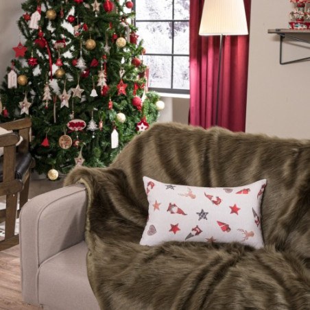 Χριστουγεννιάτικο Μαξιλάρι Διακόσμησης Δαπέδου Teoran Hilden 65x65