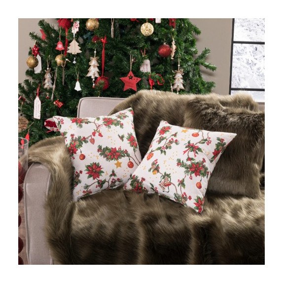 Χριστουγεννιάτικο Μαξιλάρι Διακόσμησης Teoran Essen 45x45