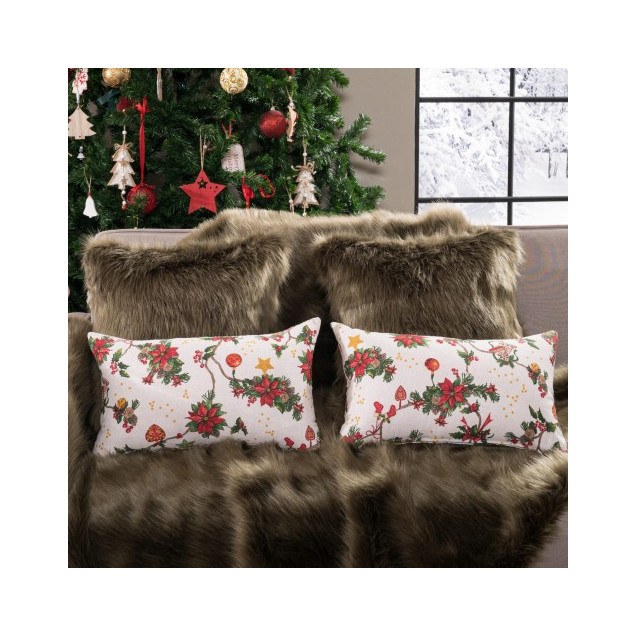 Χριστουγεννιάτικο Μαξιλάρι Διακόσμησης Teoran...