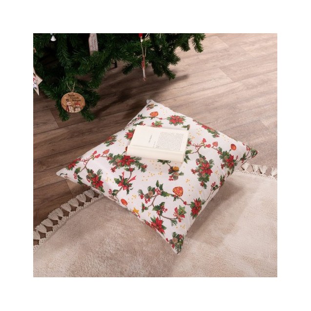 Χριστουγεννιάτικο Μαξιλάρι Διακόσμησης Teoran...