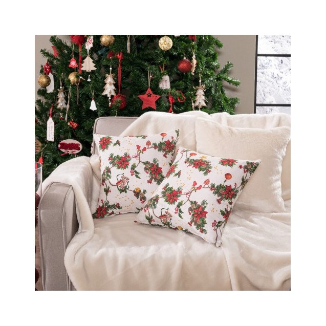 Χριστουγεννιάτικο Μαξιλάρι Διακόσμησης Teoran...
