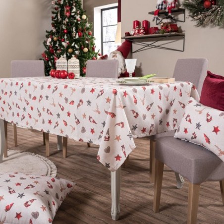 Χριστουγεννιάτικη Τραπεζομάντηλο Teoran Hilden 135x135