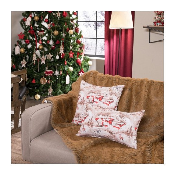 Χριστουγεννιάτικο Μαξιλάρι Διακόσμησης Teoran Bremen 45x45