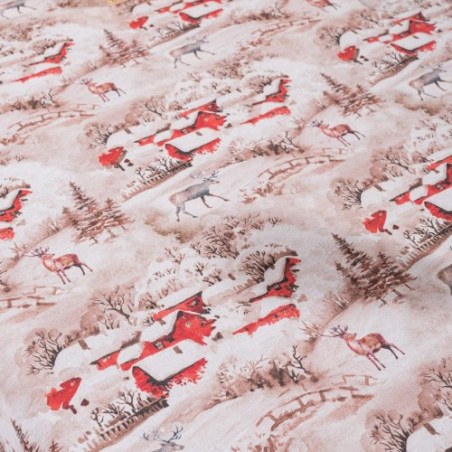 Χριστουγεννιάτικο Μαξιλάρι Διακόσμησης Teoran Bremen 45x45