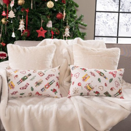 Χριστουγεννιάτικο Μαξιλάρι Διακόσμησης Δαπέδου Teoran Kasel 65x65