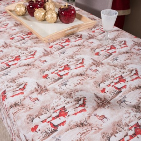 Χριστουγεννιάτικη Τραπεζομάντηλο Teoran Bremen 135x135