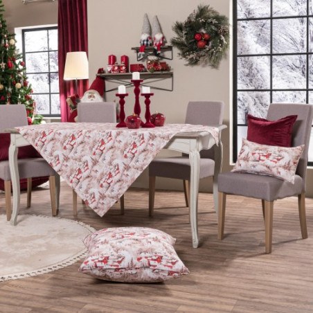 Χριστουγεννιάτικη Τραπεζομάντηλο Teoran Bremen 135x220