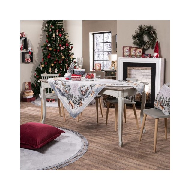 Χριστουγεννιάτικη Τραπεζομάντηλο Teoran Baden...