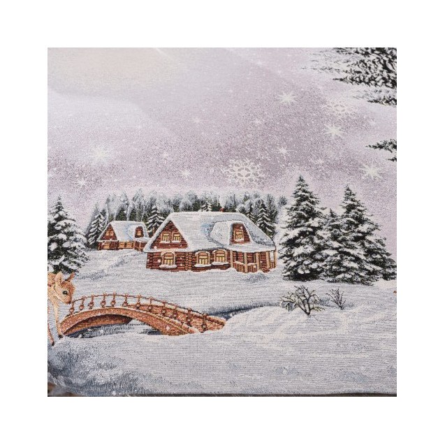 Χριστουγεννιάτικη Τραπεζομάντηλο Teoran Baden...