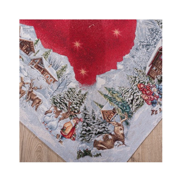 Χριστουγεννιάτικη Τραπεζομάντηλο Teoran Kloten...