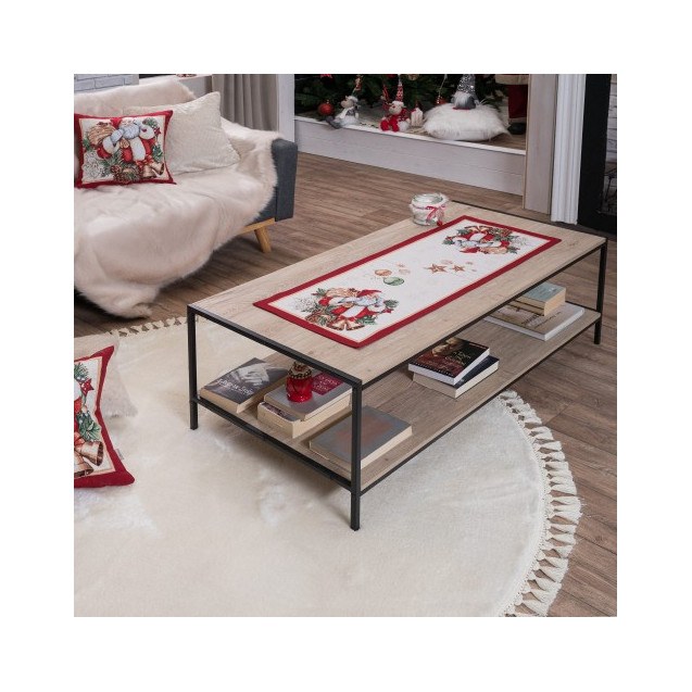 Σετ Χριστουγεννιάτικο Καρέ & Runner Teoran...