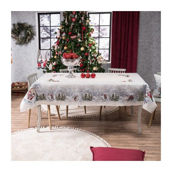 Χριστουγεννιάτικη Τραπεζομάντηλο Teoran Salzburg 140x140