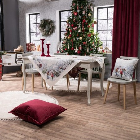 Χριστουγεννιάτικη Τραπεζομάντηλο Teoran Salzburg 140x220