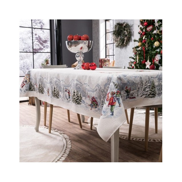 Χριστουγεννιάτικη Τραπεζομάντηλο Teoran...