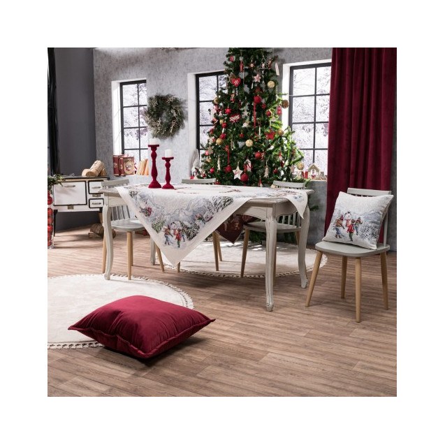 Χριστουγεννιάτικη Τραπεζομάντηλο Teoran...