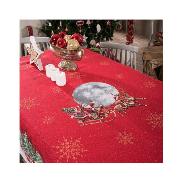 Χριστουγεννιάτικη Τραπεζομάντηλο Teoran Rudolph...
