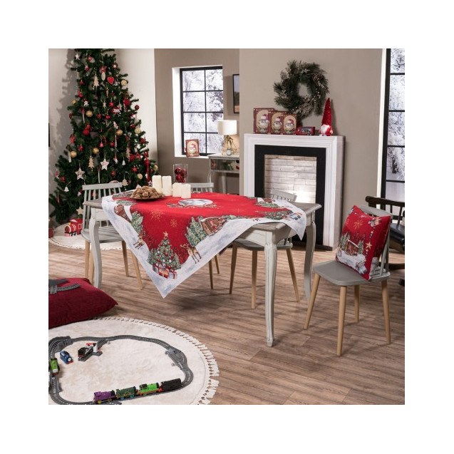 Χριστουγεννιάτικη Τραπεζομάντηλο Teoran Rudolph...