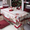 Χριστουγεννιάτικη Τραπεζομάντηλο Teoran Rhoden 140x180