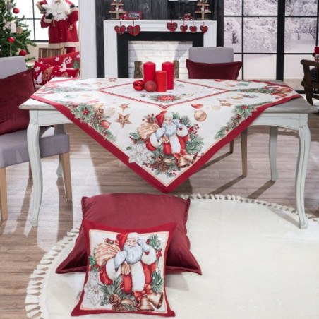 Χριστουγεννιάτικη Τραπεζομάντηλο Teoran Rhoden 140x180