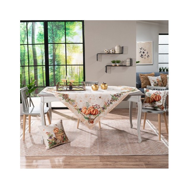 Τραπεζομάντηλο Teoran Pumpkin 140x220
