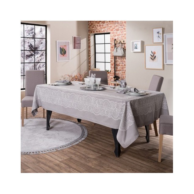 Τραπεζομάντηλο Teoran Clermont 05 - 155 x 155 cm