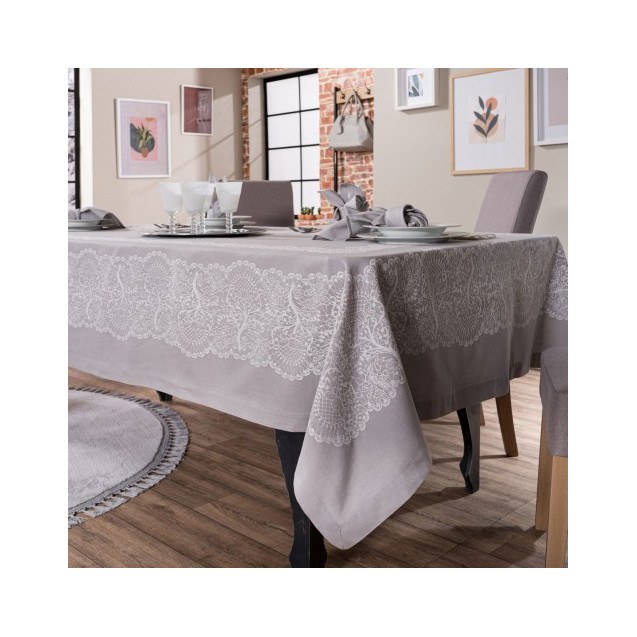 Τραπεζομάντηλο Teoran Clermont 05 - 155 x 155 cm