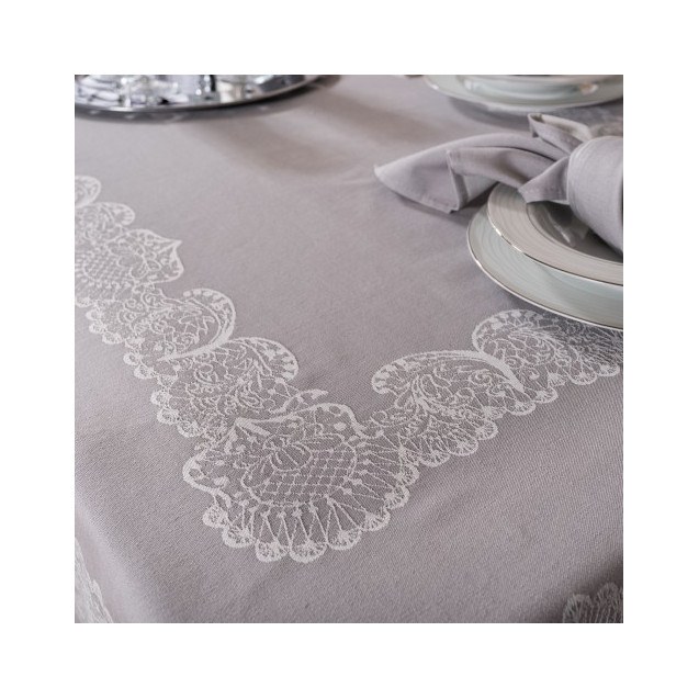 Τραπεζομάντηλο Teoran Clermont 05 - 155 x 155 cm