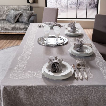 Τραπεζομάντηλο Teoran Clermont 05 - 155 x 155 cm